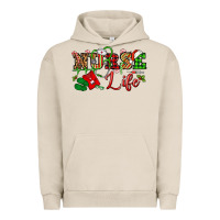 Pigment French Oak nurse life christmas Urban Hoodie - NancyCooperArtShop