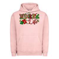 Pigment Salmon nurse life christmas Urban Hoodie - NancyCooperArtShop