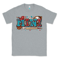 Heather Grey mini baseball Classic Tee - Zillion Design Studio