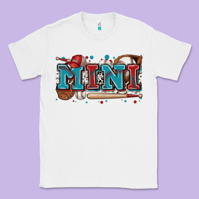 Mini Baseball Classic Tee Designed By Zillion Design Studio