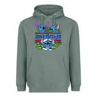 Sage preview flower stitch 2nd grade Heavyweight Hoodie - AdoDesignShop