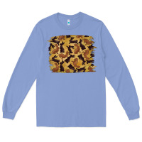 Colony Blue Bunny Pattern Long Sleeve Tee - RanaPortraitStore