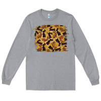 Heather Grey Bunny Pattern Long Sleeve Tee - RanaPortraitStore