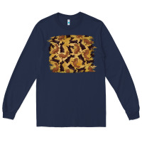 Navy Bunny Pattern Long Sleeve Tee - RanaPortraitStore
