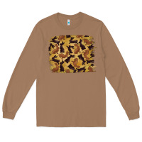 Toasted Coconut Bunny Pattern Long Sleeve Tee - RanaPortraitStore