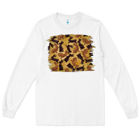 White Bunny Pattern Long Sleeve Tee - RanaPortraitStore