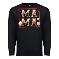 Black volleyball mama Premium Sweatshirt - Jasminsmagicworld