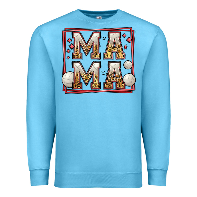 Volleyball Mama Premium Sweatshirt by Jasminsmagicworld | Teevron