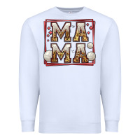 White volleyball mama Premium Sweatshirt - Jasminsmagicworld