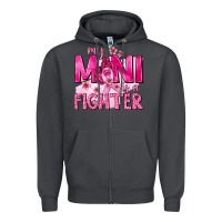 Smoke My Mini Is a Fighter with Ribbon Zipper Hoodie - texasbilliewilder