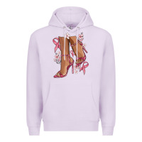 Lilac cancer high heels Premium Hoodie - MaliasSmallBusiness