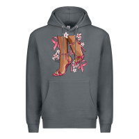 Rock cancer high heels Premium Hoodie - MaliasSmallBusiness