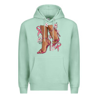 Seafoam cancer high heels Premium Hoodie - MaliasSmallBusiness