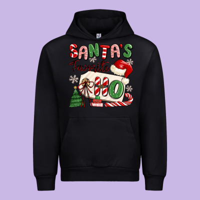 Santa's Favorite Ho Urban Hoodie Designed By Maliassmallbusiness