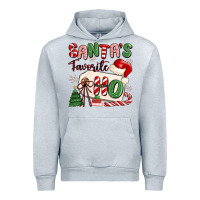 Heather Grey santa's favorite ho Urban Hoodie - MaliasSmallBusiness