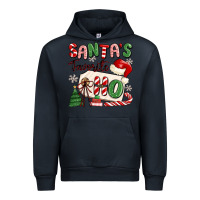 Navy santa's favorite ho Urban Hoodie - MaliasSmallBusiness