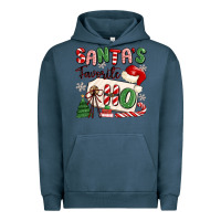 Pigment Midnight Navy santa's favorite ho Urban Hoodie - MaliasSmallBusiness