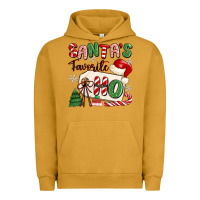 Pigment Peanut Butter santa's favorite ho Urban Hoodie - MaliasSmallBusiness