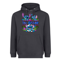 Smoke preview flower stitch 1st grade Heavyweight Hoodie - AdoDesignShop