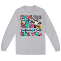 Moon Dust living life somewhere between jesus take the wheel Long Sleeve Tee - AdoDesignShop