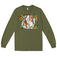 Bunny With Flower Leopard Long Sleeve Tee | Teevron