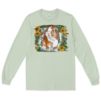 Matcha Bunny With Flower Leopard Long Sleeve Tee - RanaPortraitStore