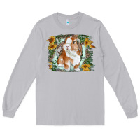 Moon Dust Bunny With Flower Leopard Long Sleeve Tee - RanaPortraitStore