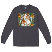 Smoke Bunny With Flower Leopard Long Sleeve Tee - RanaPortraitStore