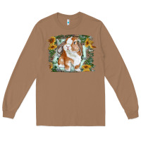 Toasted Coconut Bunny With Flower Leopard Long Sleeve Tee - RanaPortraitStore
