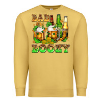 Antique Gold bad and boozy with beer Premium Sweatshirt - AdoDesignShop