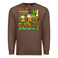 Chestnut bad and boozy with beer Premium Sweatshirt - AdoDesignShop