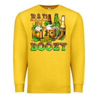 Lemon bad and boozy with beer Premium Sweatshirt - AdoDesignShop