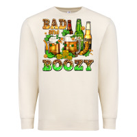 Sandshell bad and boozy with beer Premium Sweatshirt - AdoDesignShop