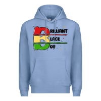 Colony Blue black boy Premium Hoodie - MaliasSmallBusiness