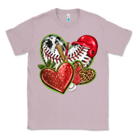 Lilac baseball with strawberry hearts Classic Tee - texasbilliewilder
