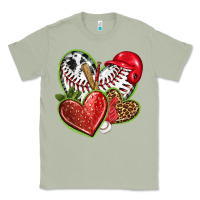 Matcha baseball with strawberry hearts Classic Tee - texasbilliewilder
