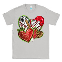 Moon Dust baseball with strawberry hearts Classic Tee - texasbilliewilder