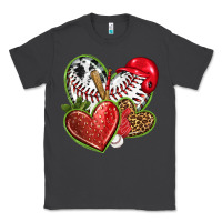Smoke baseball with strawberry hearts Classic Tee - texasbilliewilder