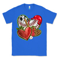 True Royal baseball with strawberry hearts Classic Tee - texasbilliewilder