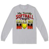 Moon Dust my favorite softball player calls me mom Long Sleeve Tee - Zillion Design Studio
