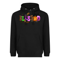 Black halloween blessed Heavyweight Hoodie - AdoDesignShop