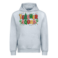 Heather Grey teacher squad Urban Hoodie - MaliasSmallBusiness