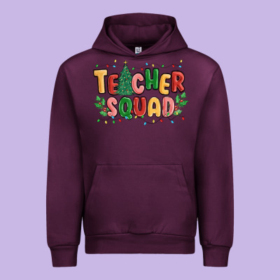 Teacher Squad Urban Hoodie Designed By Maliassmallbusiness