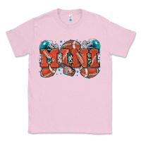 Bubblegum Pink mini American football Classic Tee - Zillion Design Studio
