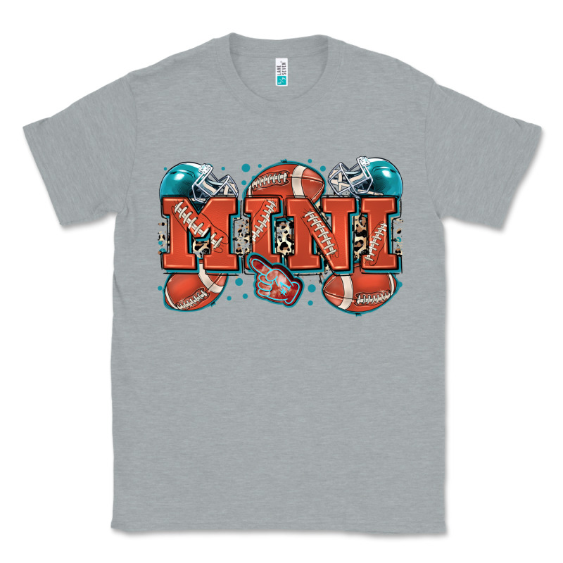 Mini American Football Classic Tee by Zillion Design Studio | Teevron