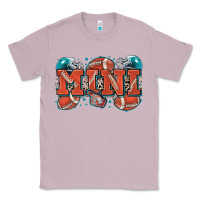 Lilac mini American football Classic Tee - Zillion Design Studio