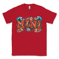 Red mini American football Classic Tee - Zillion Design Studio
