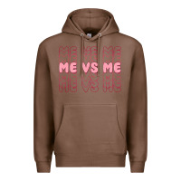 Chestnut me vs me Premium Hoodie - MaliasSmallBusiness