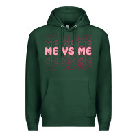 Sports Green me vs me Premium Hoodie - MaliasSmallBusiness