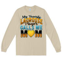 Mushroom my favorite lacrosse player calls me mom Long Sleeve Tee - Zillion Design Studio